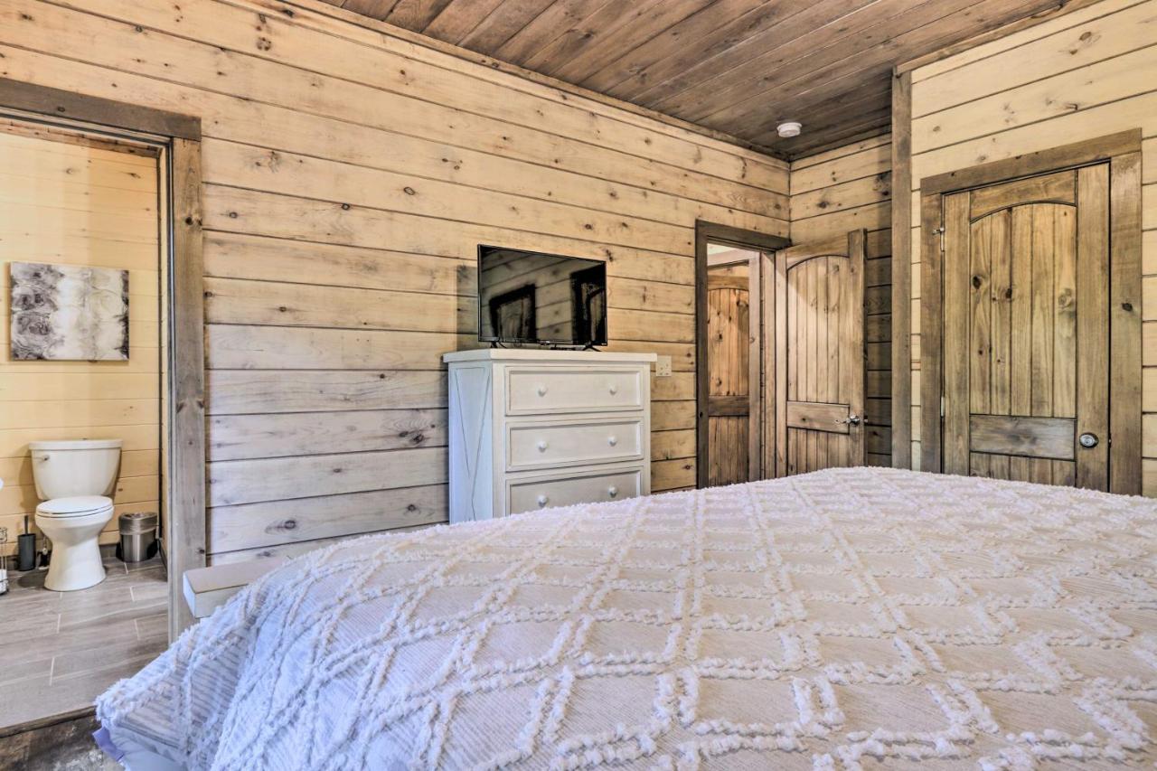 セバービル Smoky Cove Retreat With Private Hot Tub And Deck!ヴィラ エクステリア 写真