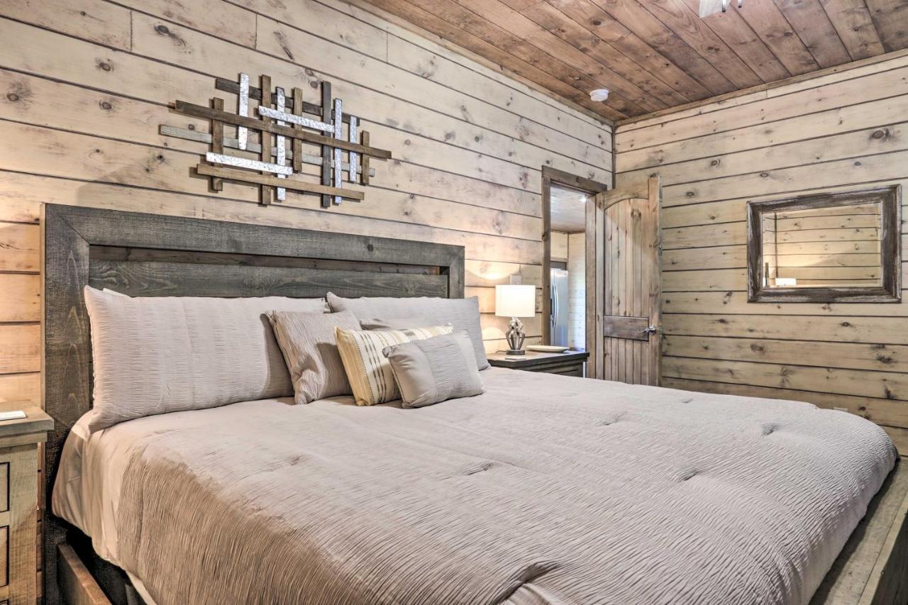 セバービル Smoky Cove Retreat With Private Hot Tub And Deck!ヴィラ エクステリア 写真