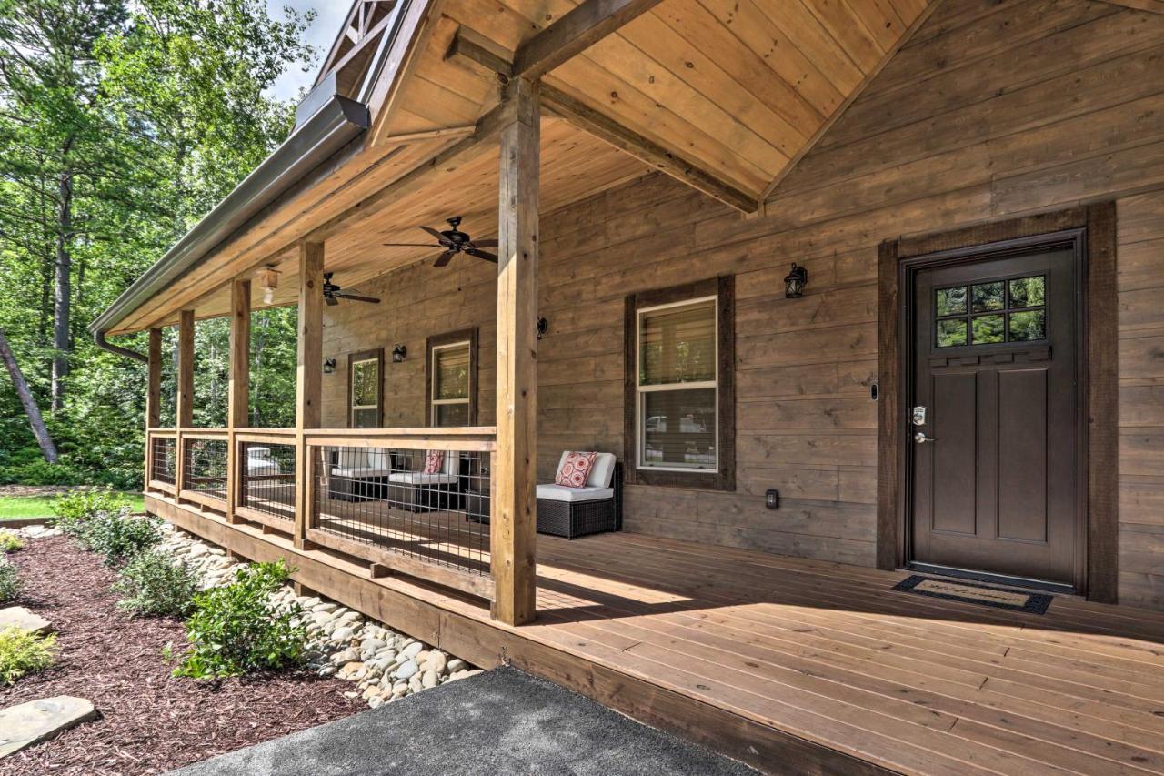 セバービル Smoky Cove Retreat With Private Hot Tub And Deck!ヴィラ エクステリア 写真