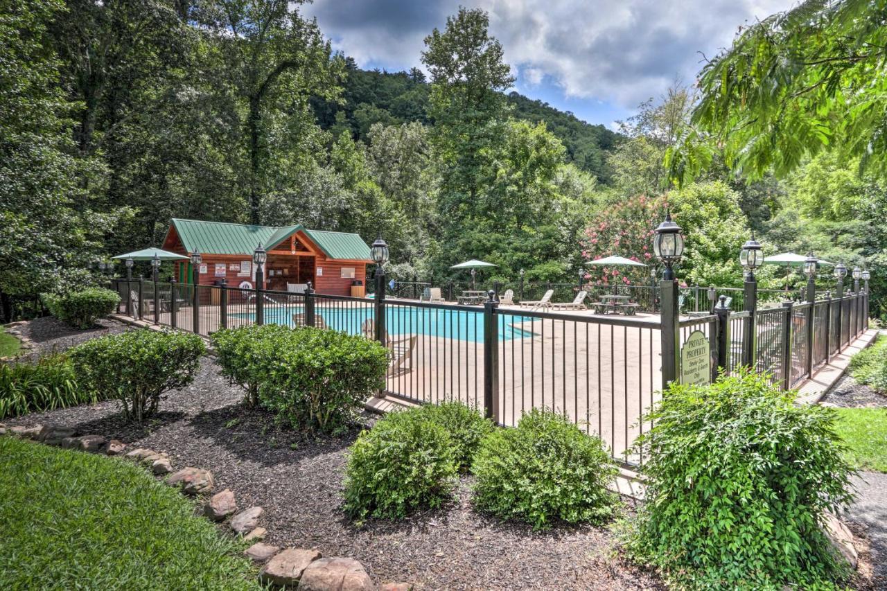 セバービル Smoky Cove Retreat With Private Hot Tub And Deck!ヴィラ エクステリア 写真